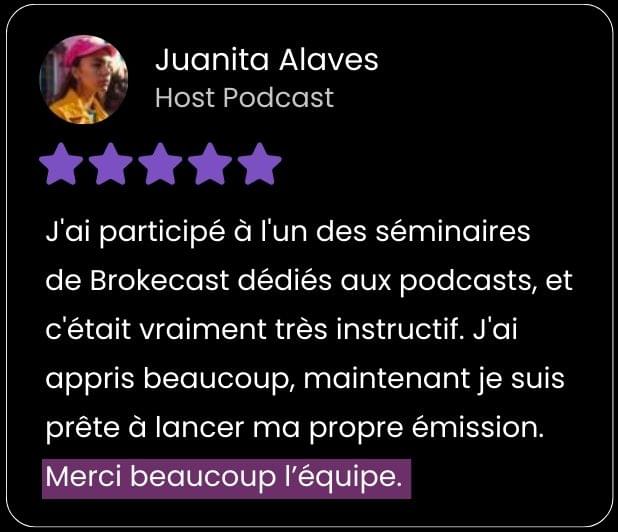 Juanita Temoignage